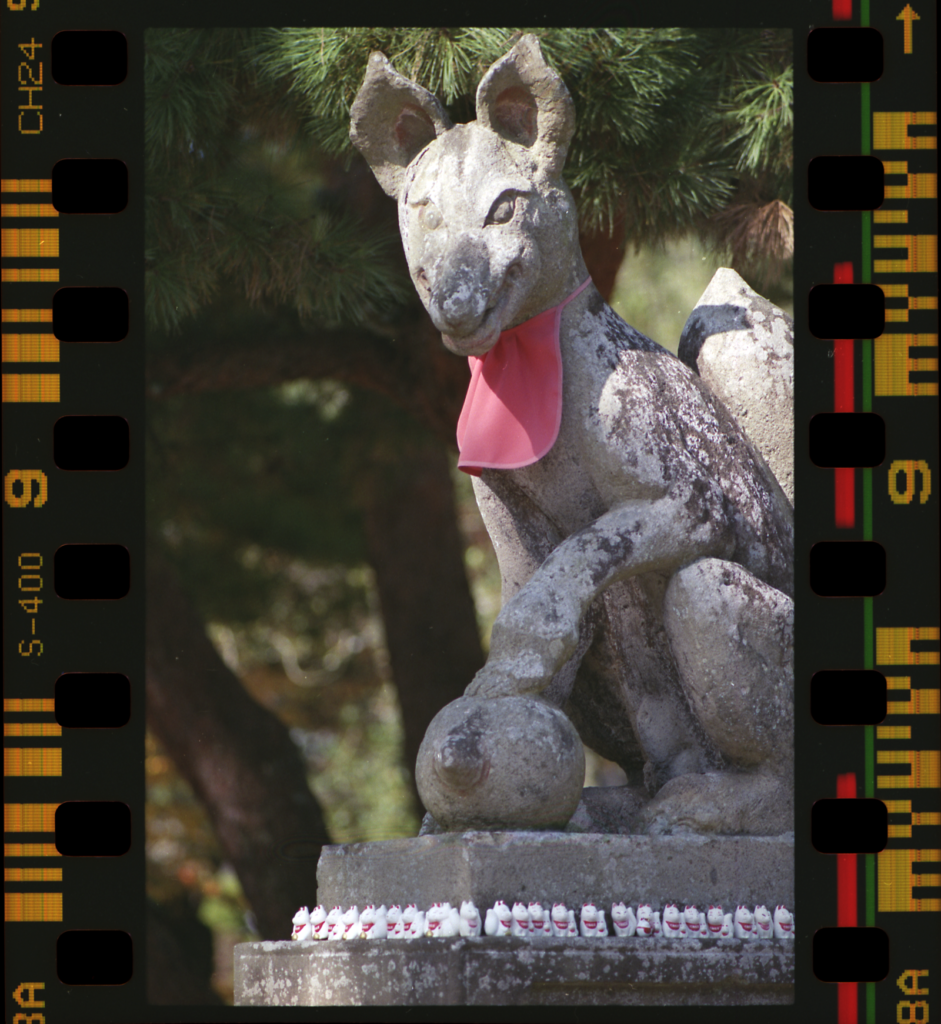竹駒神社のお狐様